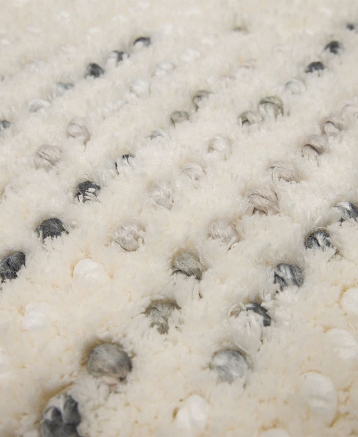 Charter Club Bubble Bath Rug, 20" x 30", Created for Macy's - Gray - 20" x 30"