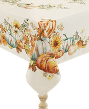 Laural Home Harvest Sun Tablecloth - 70" x 144" - White