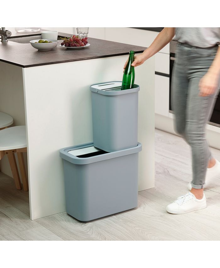 Joseph Joseph GoRecycle 46-Liter Recycling Collector & Caddy Set - Gray