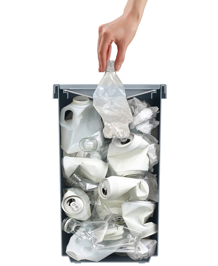 Joseph Joseph GoRecycle 46-Liter Recycling Collector & Caddy Set - Gray