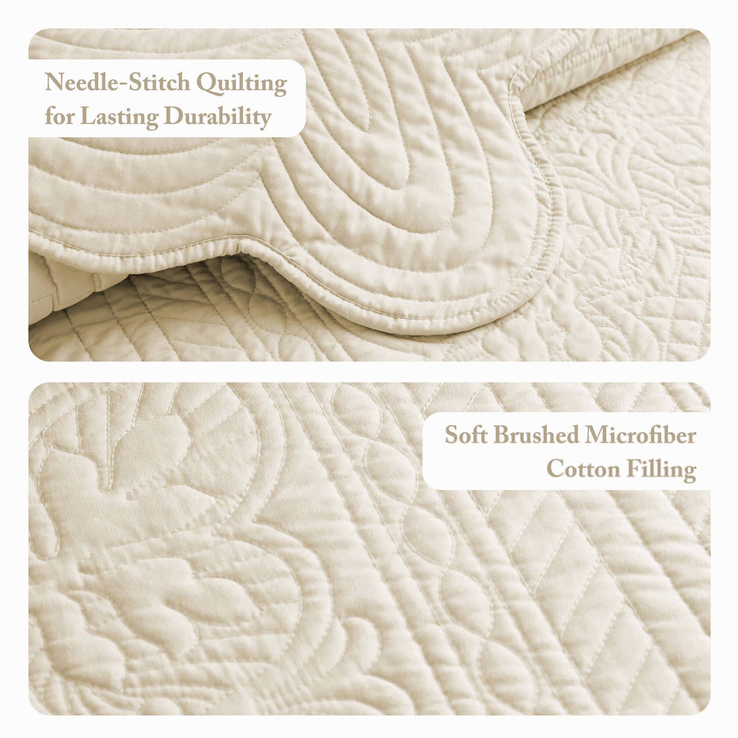 Madison Park Marino 3-Piece Quilt Set with Shams