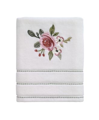 Avanti Linens - Hand Towel, Soft & Absorbent Cotton Towel (Spring Garden Collection)