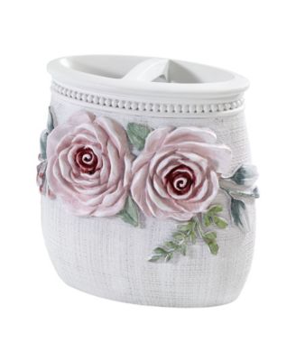 Avanti Avanti Spring Garden Peony Res Multi Toothbrush Holder