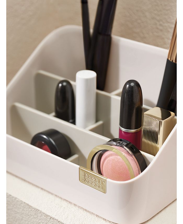 Joseph Joseph Tiered Cosmetic Organizer - Tan/Beige