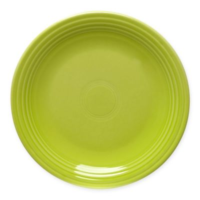 Fiesta Retired Colors Classic Rim 10  Inch Dinner Plate - Lemongrass