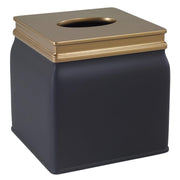 Avanti Linens Memphis Black Plastic Tissue Cover