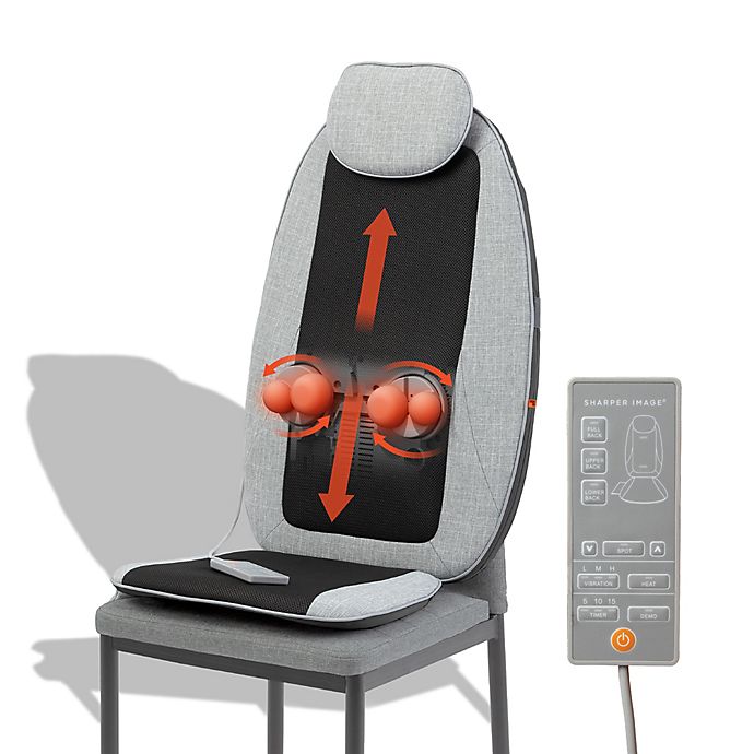 Sharper Image  4-Node Shiatsu Massager Seat Topper