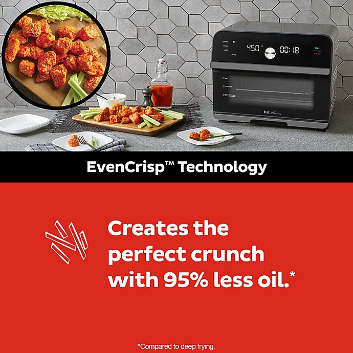 Instant Pot  Omni  Plus 18-Liter Toaster Oven and Air Fryer in Stainless Steel/Black