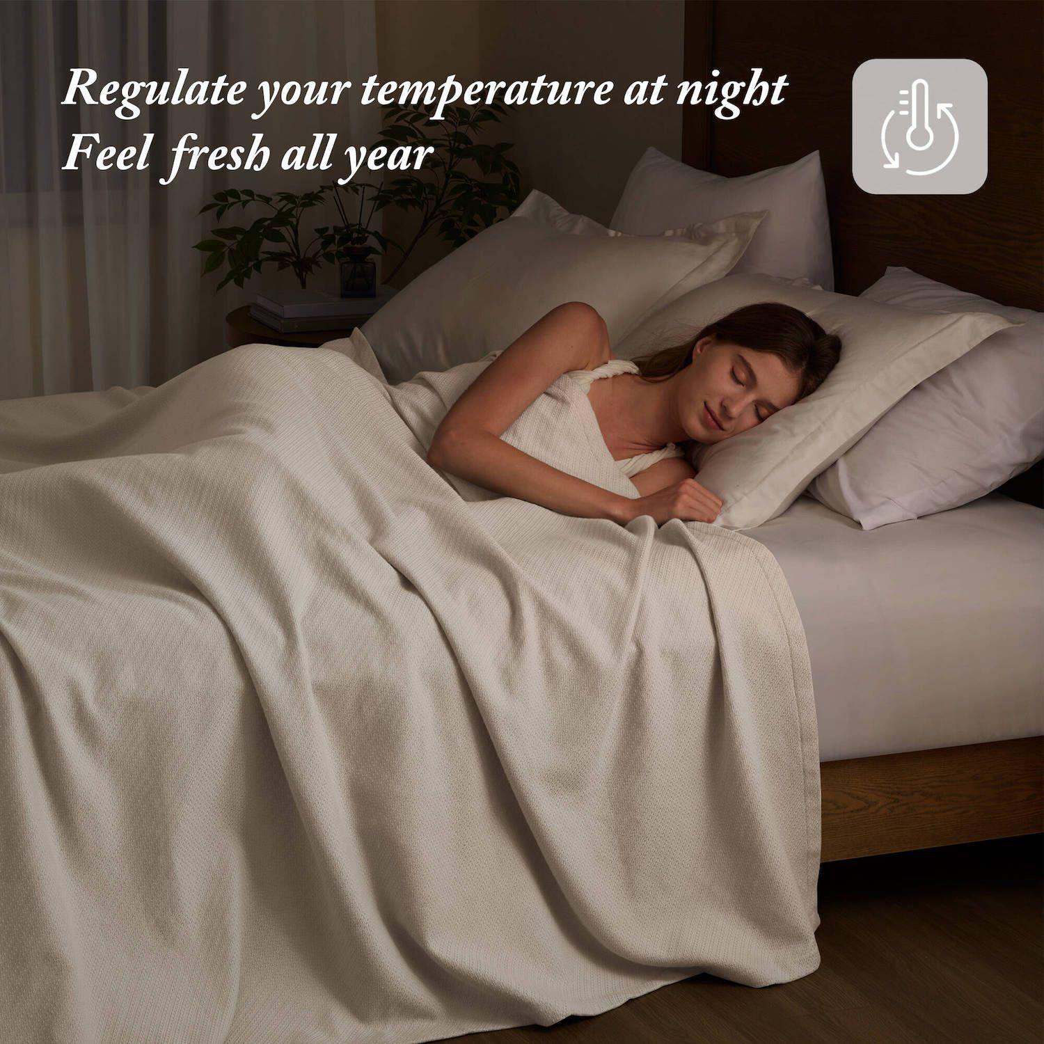 Madison Park Liquid Cotton Blanket