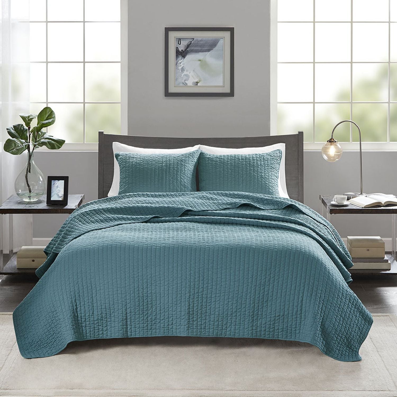 Madison Park Jaxson Quilt Set - Twin