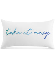 Charter Club Damask Designs Take It East Decorative Pillow, 12" x 22",, Created for Macy's - White - Decorative Pillow