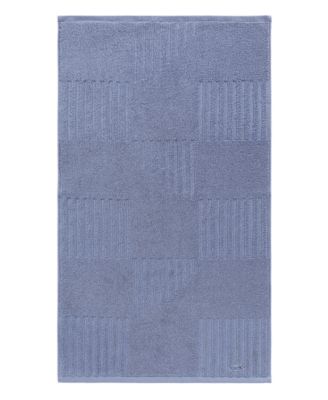 Lacoste Home Radius Sculpted H Blush Hand Towel