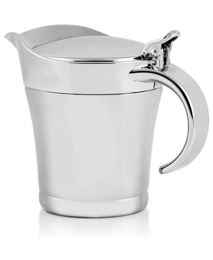 OVENTE Stainless Steel 14 Ounce Gravy Boat - Silver