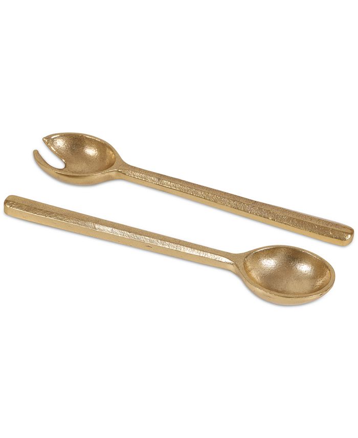 Hotel Collection Set of 2 Facet Salad Servers, Exclusively at Macy s - Multi