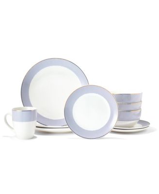 Elle Decor Elle Decor Lorraine 16 Piece D White 16 Piece