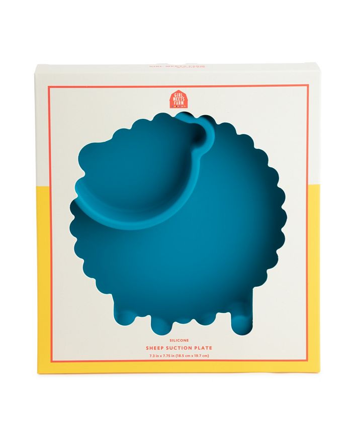 Girl Meets Farm by Molly Yeh Youth Sheep Suction Plate - Blue