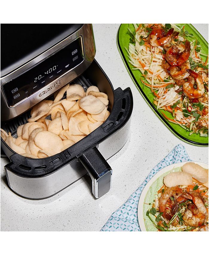 Crux 6 Qt. Digital Air Fryer 1500 Watt