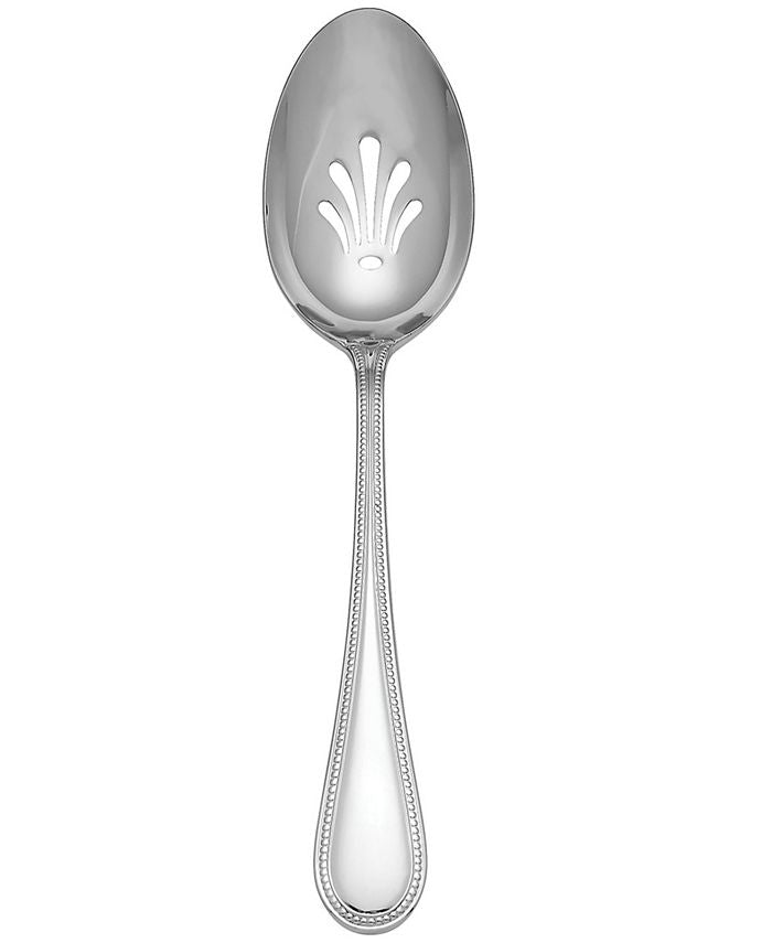 Reed and Barton Lyndon Pierced Buffet Spoon - Silver