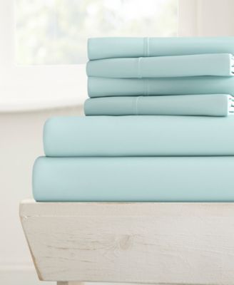 ienjoy Home Solids in Style by The Home Co Stone King Sheet Set