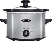 Bella 1.5-Qt. Stainless Steel Electric Slow Cooker - Stainless