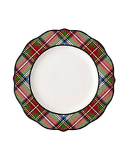 Juliska Ceramics Stewart Tartan Dinner Plate