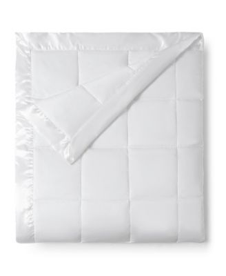 Royal Luxe Classic White Down Light Warmth Microfiber Blanket, King, Exclusively at Macy's - White