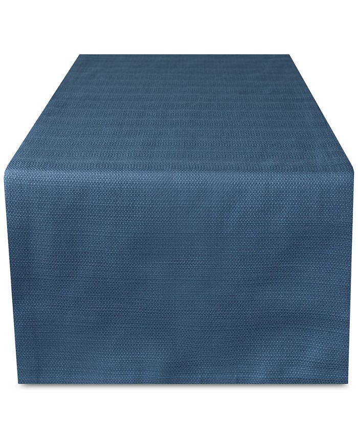 Benson Mills Madison Solid Table Runner, 16" x 80" - Blue