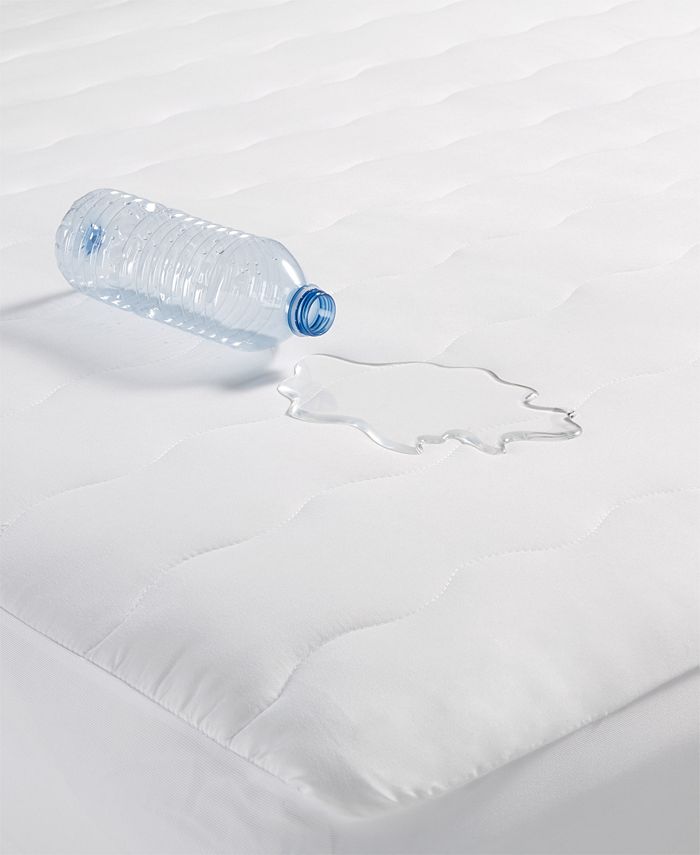 Home Design Easy Care Waterproof Mattress Pads, King, Exclusively at Macy’s - White - King