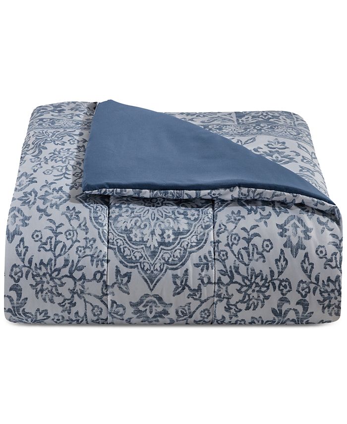 Sunham Estella 8-Pc. Comforter Sets, Exclusively at Macy’s - Blue - California King