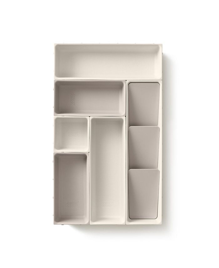 Joseph Joseph Viva 7-piece Makeup Drawer Organizer Set - Tan/Beige