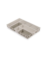 Joseph Joseph Viva 7-piece Makeup Drawer Organizer Set - Tan/Beige