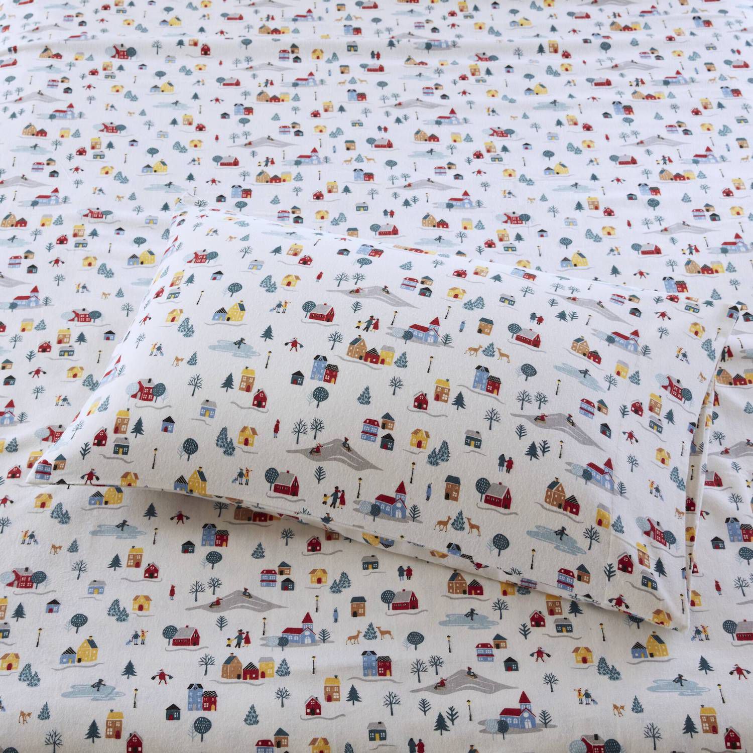 True North by Sleep Philosophy Cozy Cotton Flannel Sheet Set - Full
