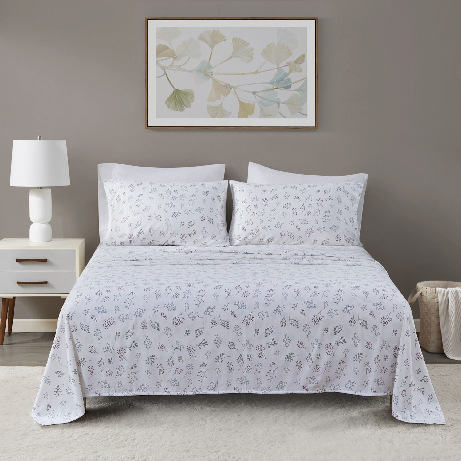 True North by Sleep Philosophy Cozy Cotton Flannel Sheet Set