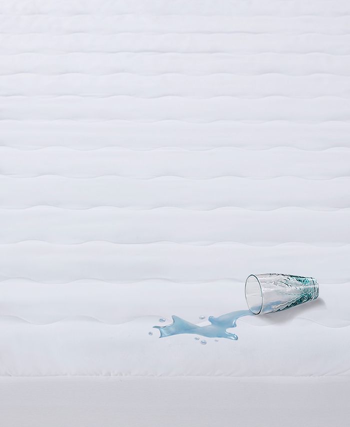 Home Design Easy Care Waterproof Mattress Pads, King, Exclusively at Macy’s - White - King