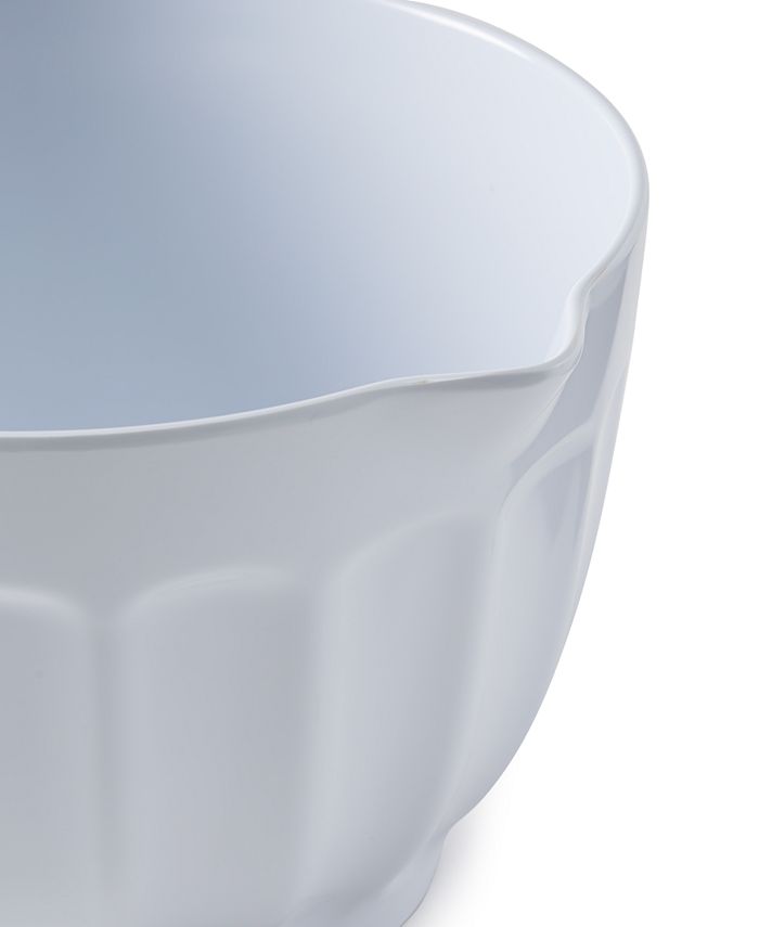 The Cellar Fluted 4-Qt. Melamine Batter Bowl - White
