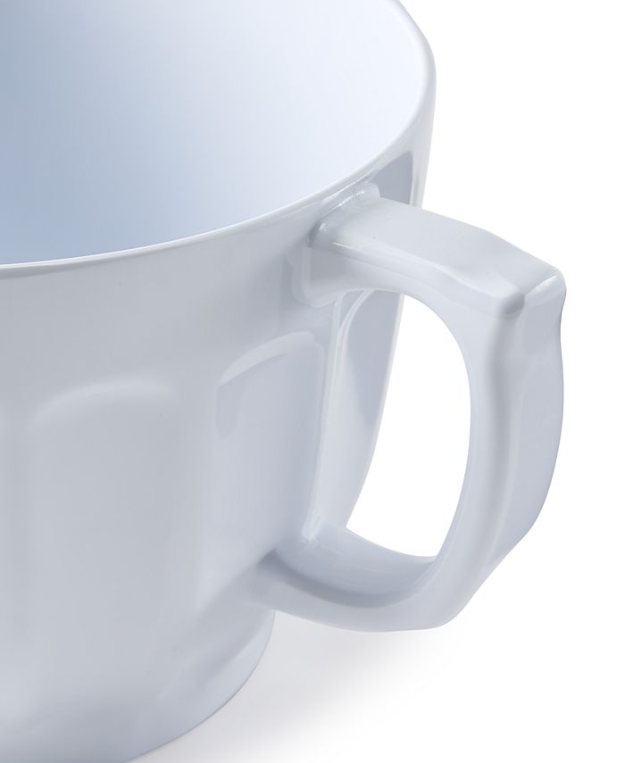 The Cellar Fluted 4-Qt. Melamine Batter Bowl - White