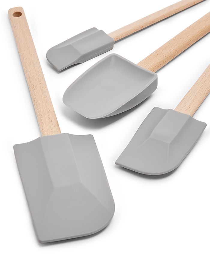The Cellar 4-Piece Silicone Spatula Set