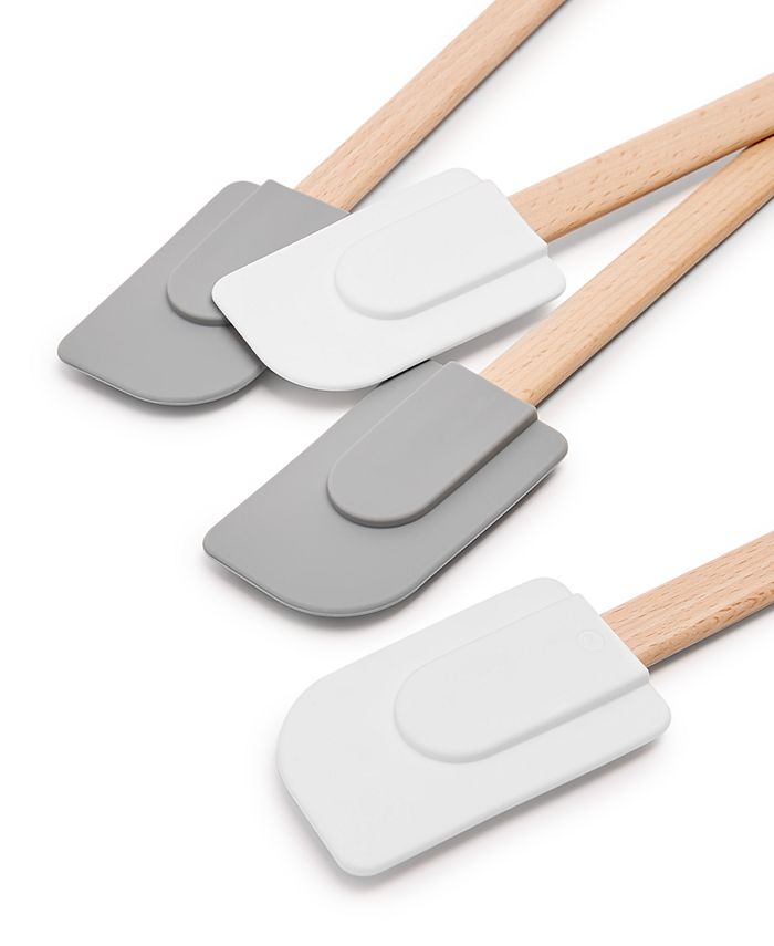 The Cellar 4-Piece Silicone Spatula Utensil Set