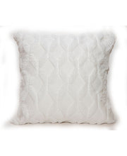 Jill Zarin Geo Diamond Decorative Pillow, 18" x 18" - White - 18" Square Decorative Pillow