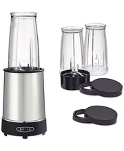 Bella 8-Pc. Personal 285-Watt Rocket Blender  - Black