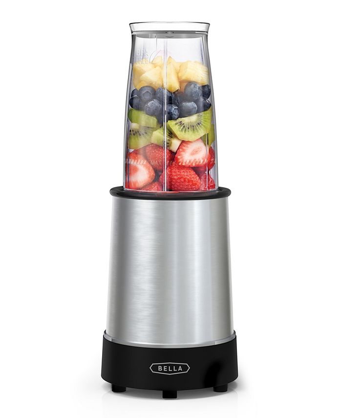 Bella 8-Pc. Personal 285-Watt Rocket Blender  - Black