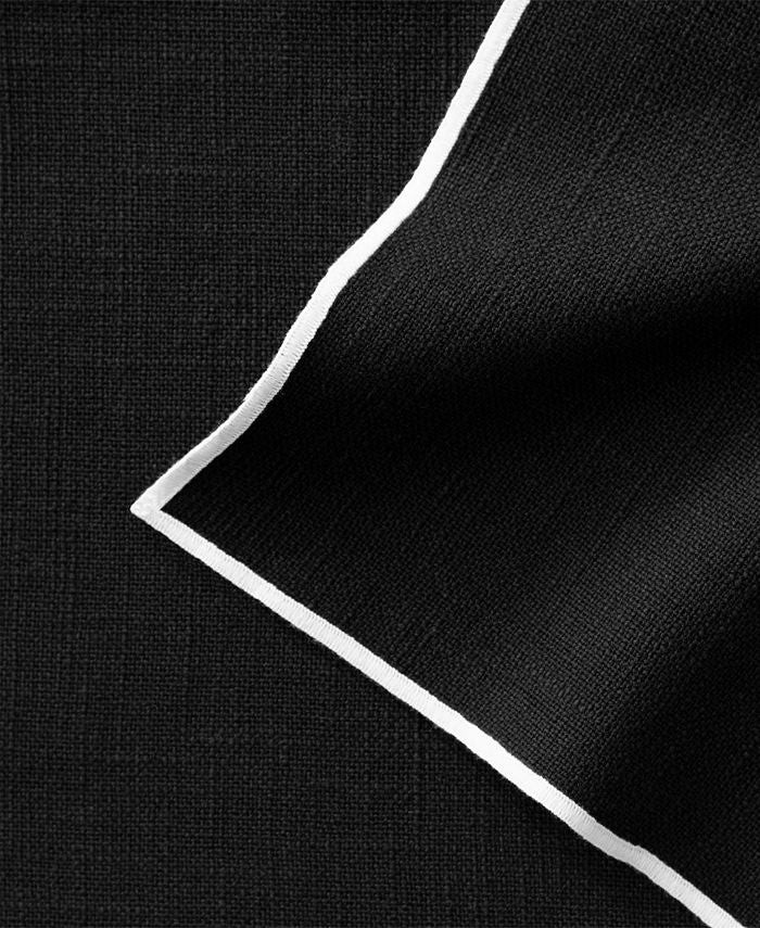 Villeroy & Boch Manufacture Rock Napkins, Set of 4 - Black - Napkin