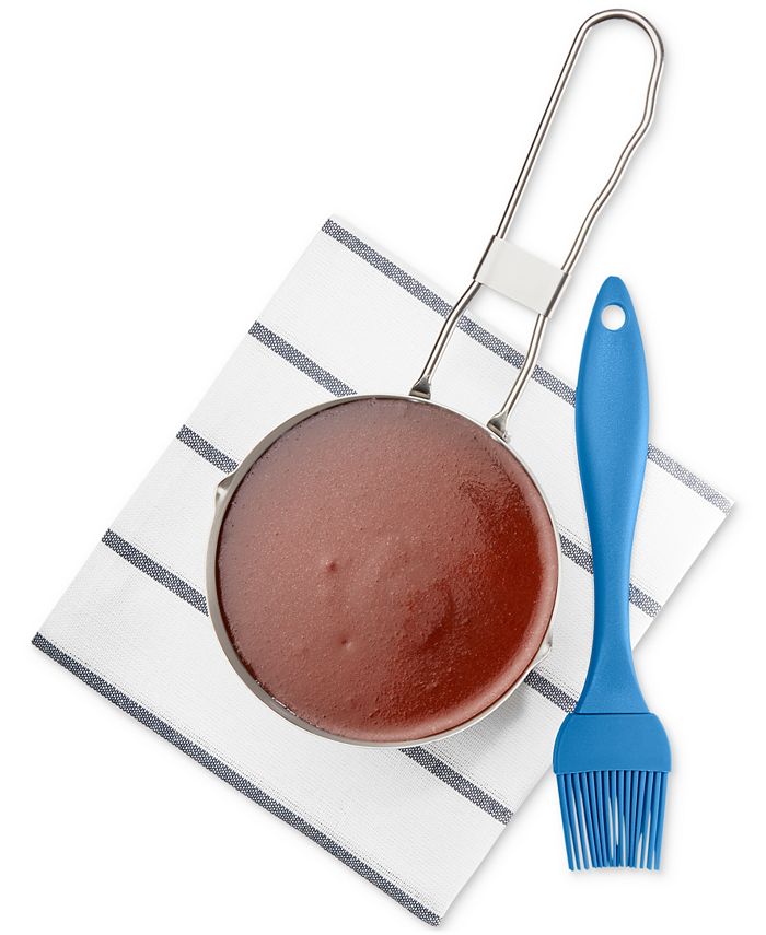 The Cellar Saucepan and Brush  - White  - Open Box