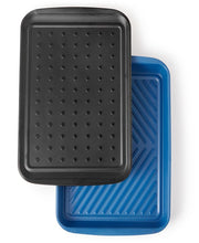 The Cellar Prep & Serve Tray Blue-White