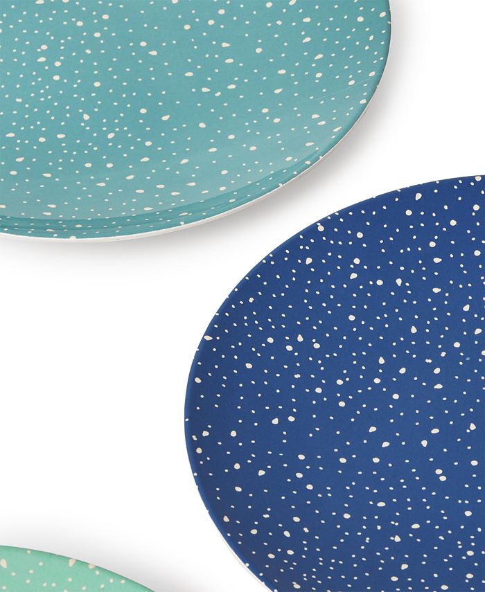 The Cellar Set of 4 Melamine Dinner Plates - White