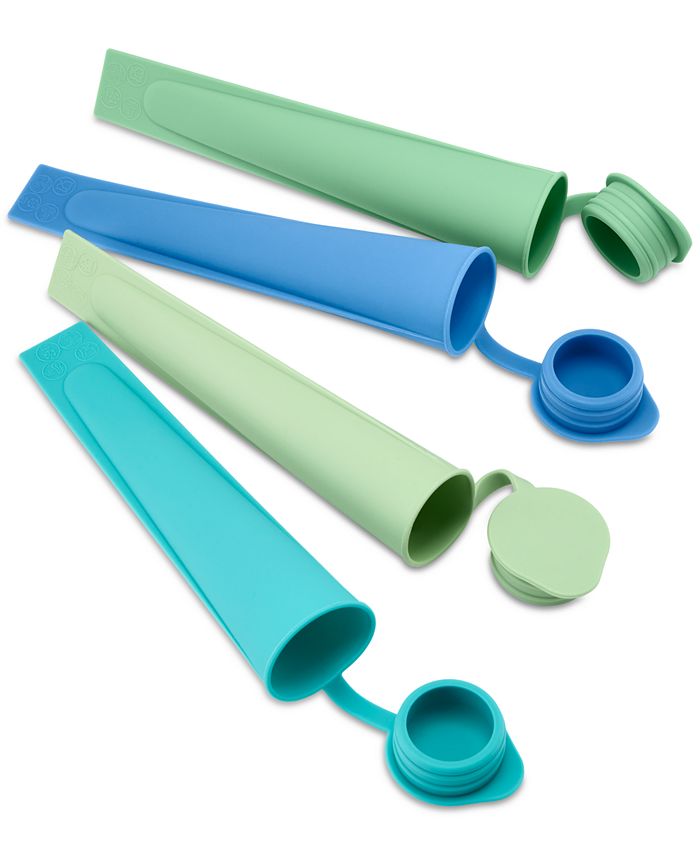 The Cellar Set of 4 Silicone Popsicle Molds - White