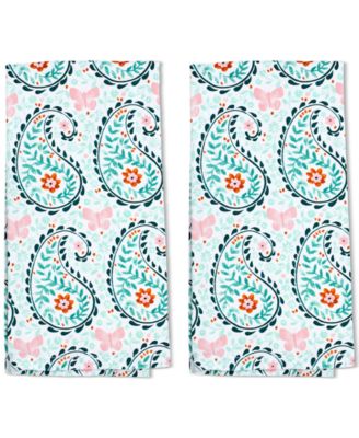 Dolly Parton Paisley Kitchen Towels, Set of Multi