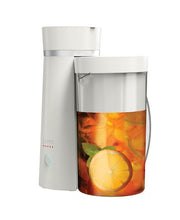 Tzumi Puree Iced Tea and Iced Coffee Maker, 2-Quart  - White