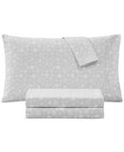 Sanders Printed Microfiber 4-Pc. Sheet Holiday Foliage Full Sheet Set