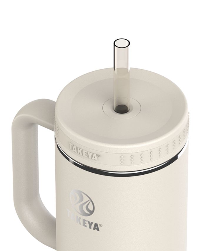 Takeya Fixed Handle 40-Oz. Insulated Stainless Steel Tumbler